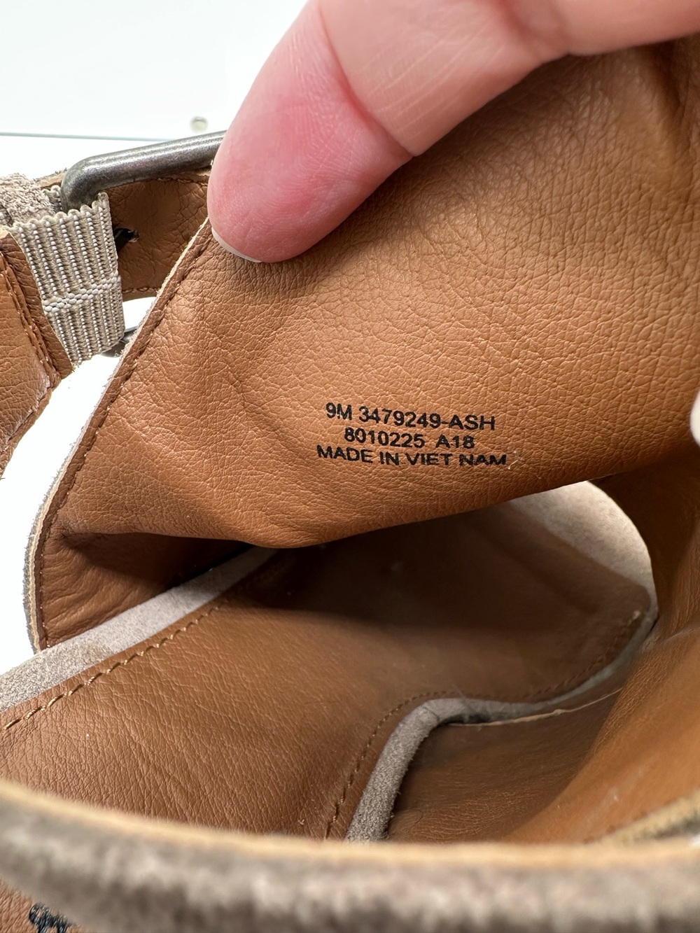Frye and Co. Donna Suede Leather Sling Back Shoes Size 9 - Picture 7 of 9